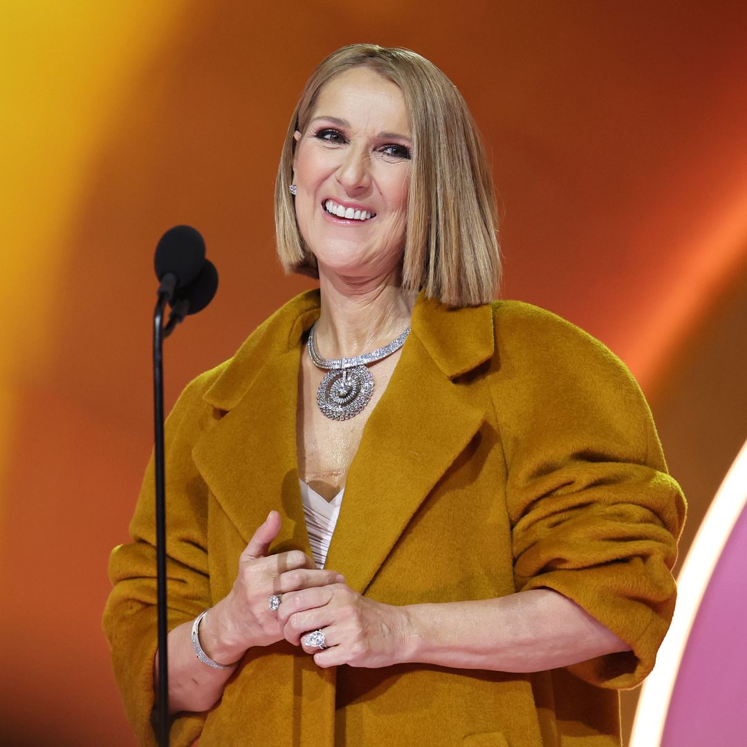 Celine Dion's appearance turns heads as she rocks edgy hair in throwback picture
