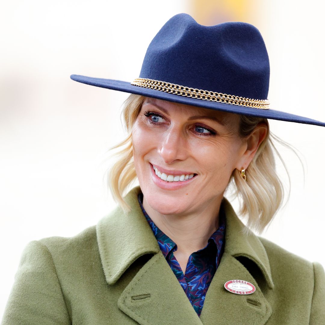 Zara Tindall rocks vampy manicure for off-duty outing