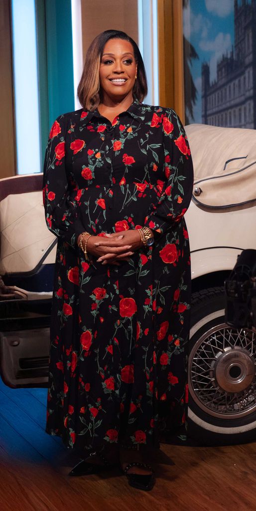 Alison Hammond in florals