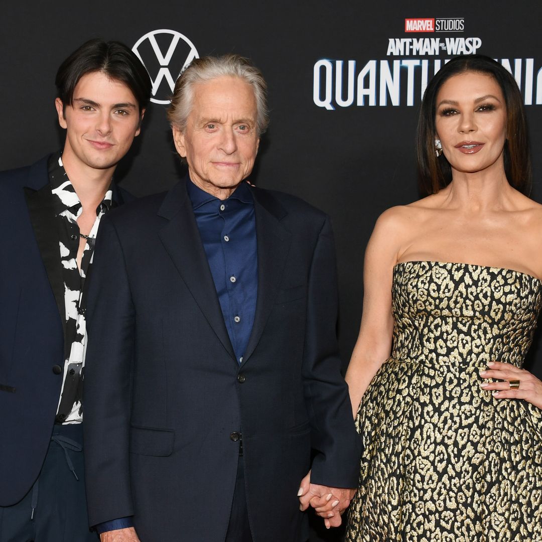Michael Douglas and Catherine Zeta-Jones' son makes red carpet first