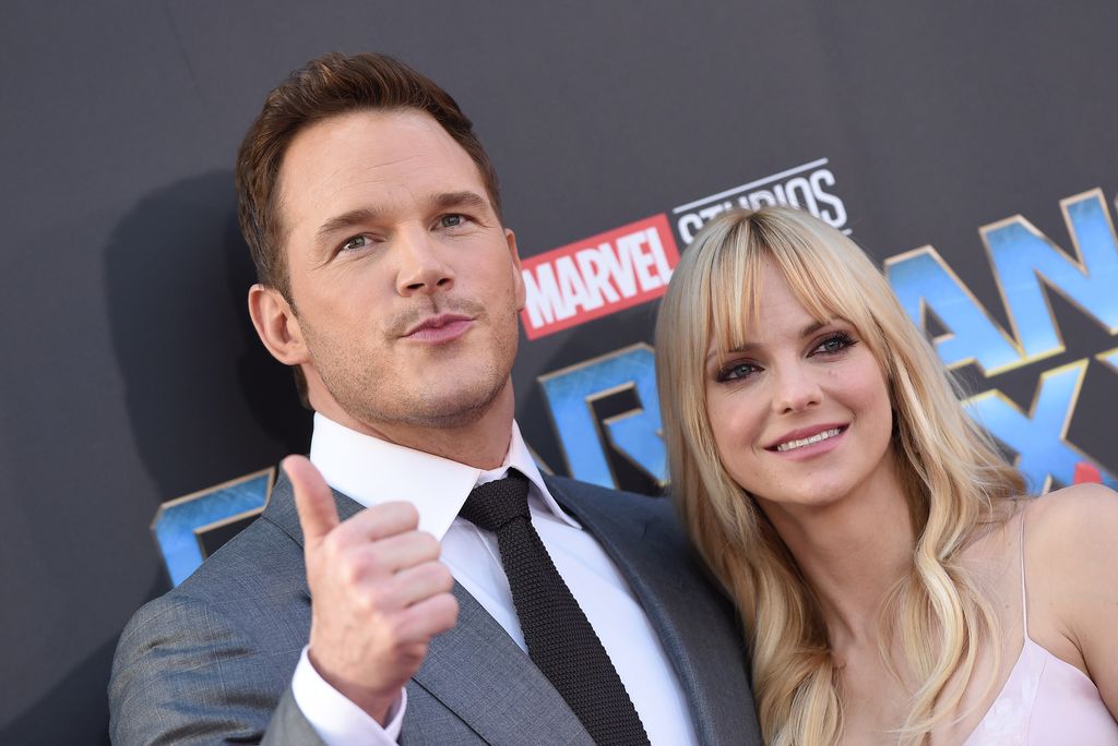 HOLLYWOOD, CA - APRIL 19: Actors Chris Pratt and Anna Faris arrive at the premiere of Disney and Marvel's 'Guardians of the Galaxy Vol. 2' at Dolby Theatre on April 19, 2017 in Hollywood, California. (Photo by Axelle/Bauer-Griffin/FilmMagic)