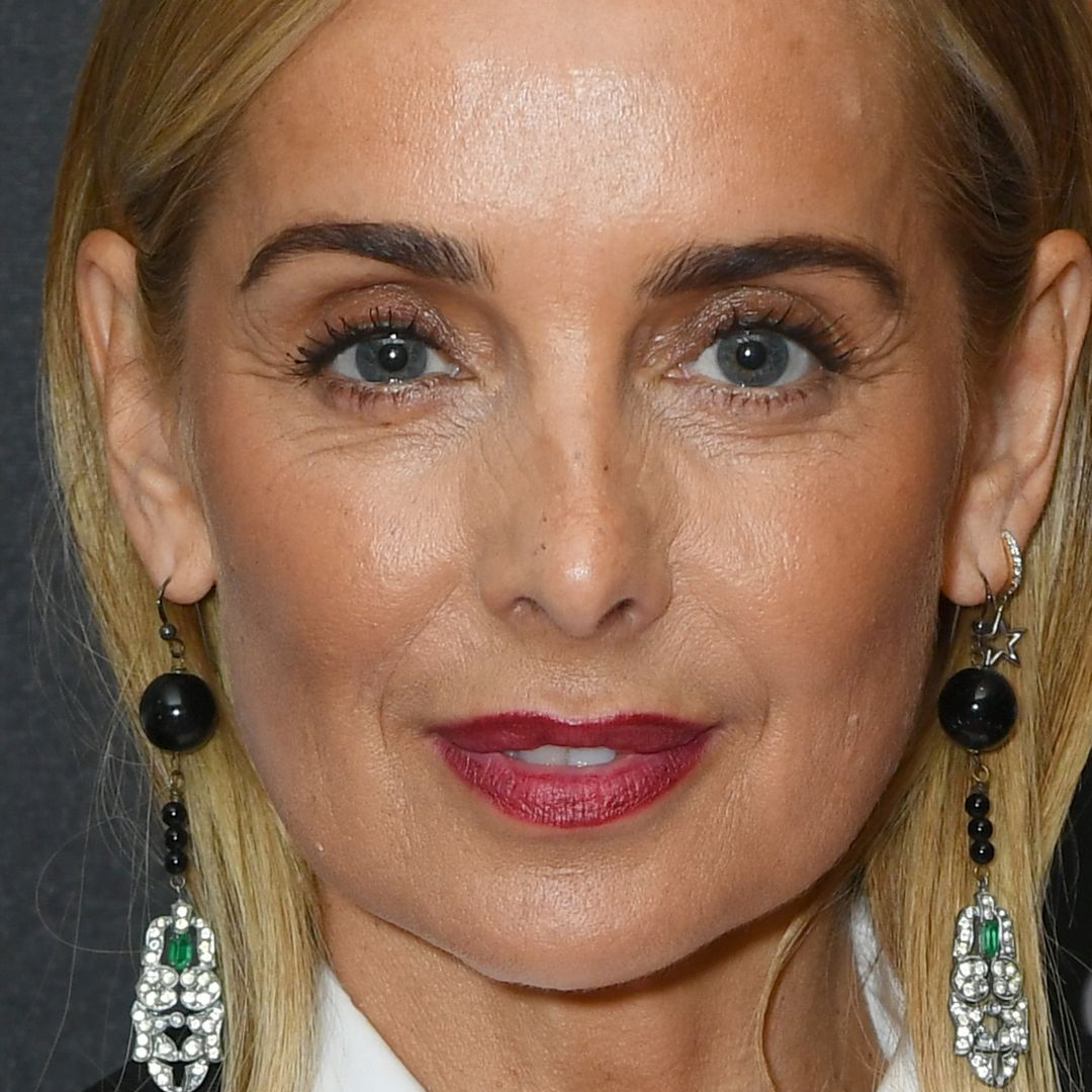 Louise Redknapp just schooled us on how to wear head-to-toe burgundy in your 50s